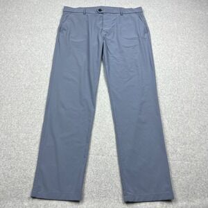 Greyson Montauk Sport Trouser Men's 38x32 Blue Stretch Golf Performance Pants